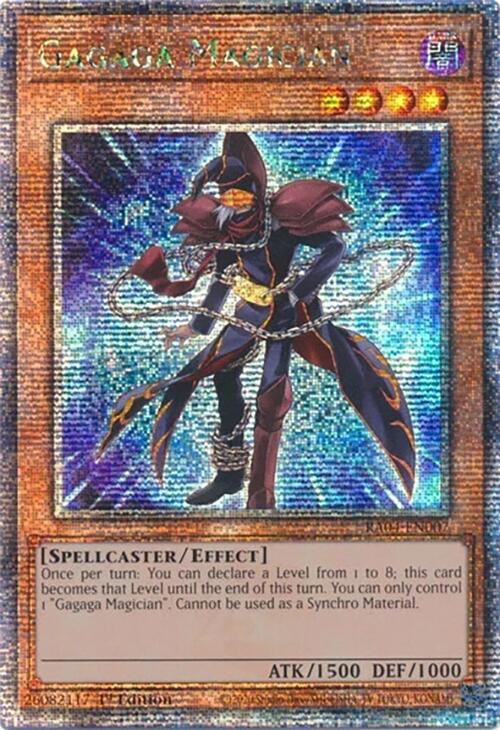Gagaga Magician [RA04-EN007] Quarter Century Secret Rare | Enigma On Main