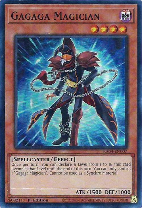 Gagaga Magician [RA04-EN007] Super Rare | Enigma On Main