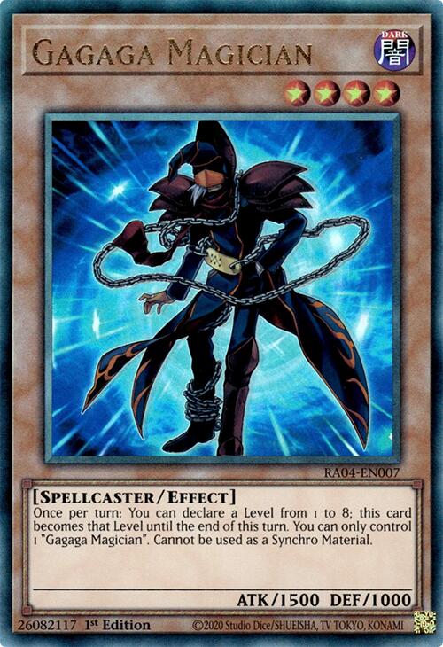 Gagaga Magician [RA04-EN007] Prismatic Ultimate Rare | Enigma On Main