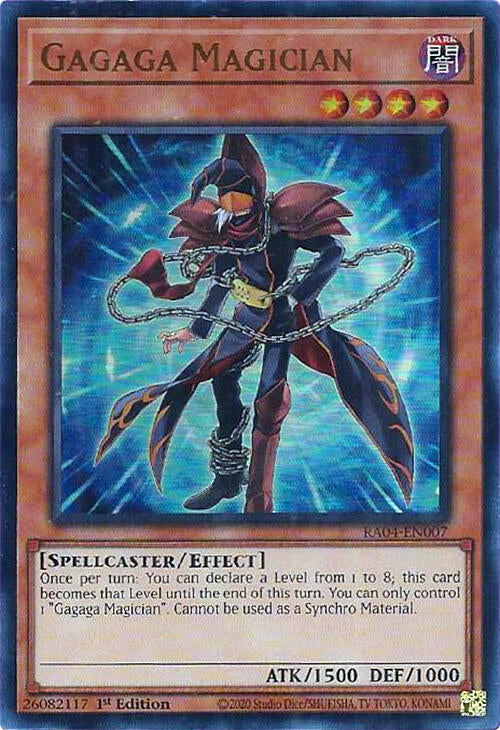Gagaga Magician [RA04-EN007] Ultra Rare | Enigma On Main
