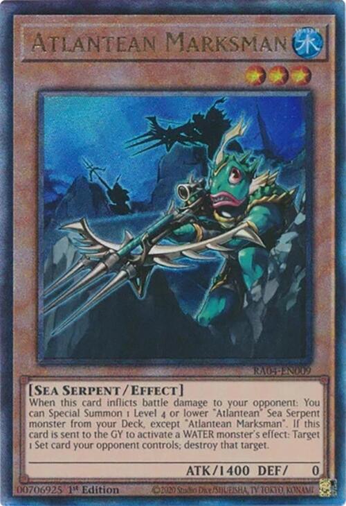 Atlantean Marksman [RA04-EN009] Prismatic Ultimate Rare | Enigma On Main