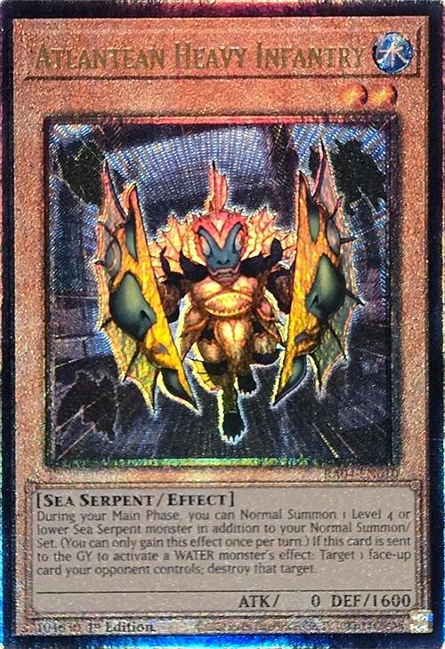 Atlantean Heavy Infantry [RA04-EN010] Prismatic Ultimate Rare | Enigma On Main