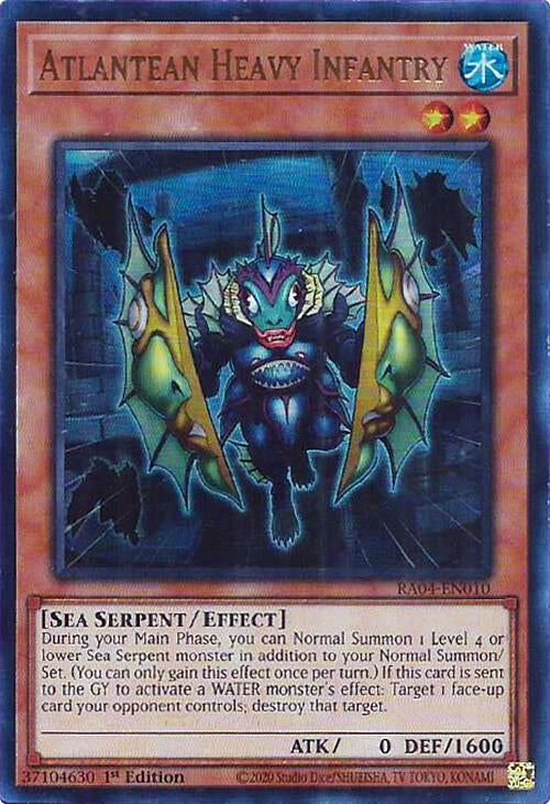 Atlantean Heavy Infantry [RA04-EN010] Ultra Rare | Enigma On Main