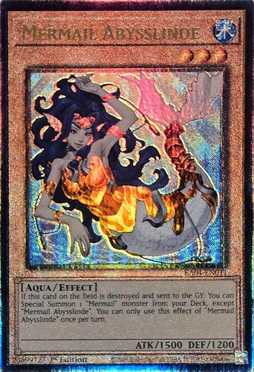 Mermail Abysslinde [RA04-EN011] Prismatic Ultimate Rare | Enigma On Main