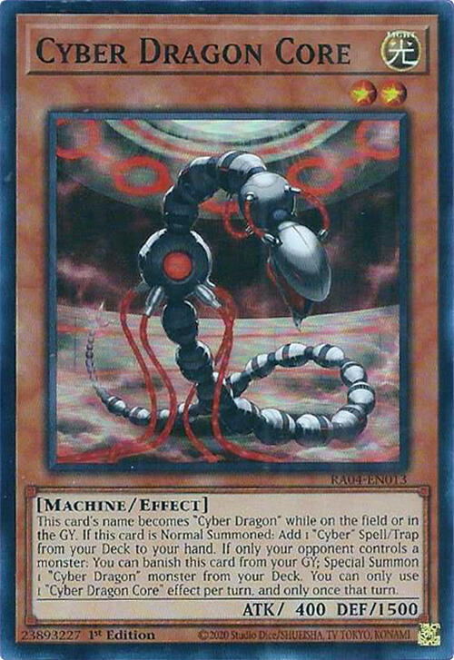 Cyber Dragon Core [RA04-EN013] Super Rare | Enigma On Main