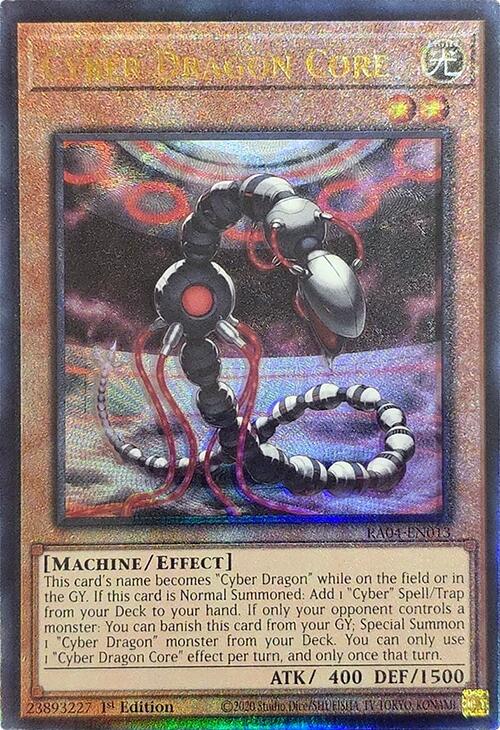 Cyber Dragon Core [RA04-EN013] Prismatic Ultimate Rare | Enigma On Main
