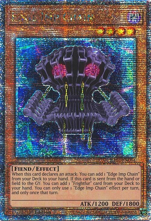 Edge Imp Chain [RA04-EN014] Quarter Century Secret Rare | Enigma On Main