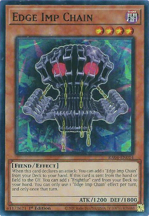 Edge Imp Chain [RA04-EN014] Super Rare | Enigma On Main