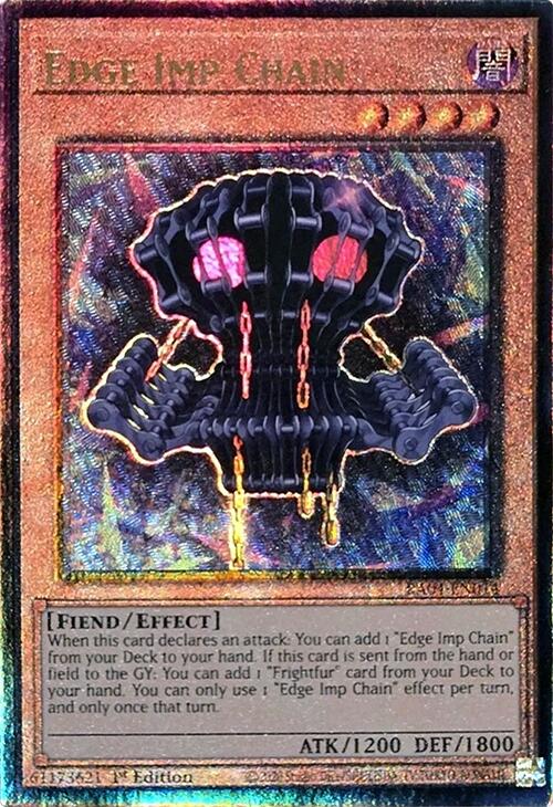 Edge Imp Chain [RA04-EN014] Prismatic Ultimate Rare | Enigma On Main