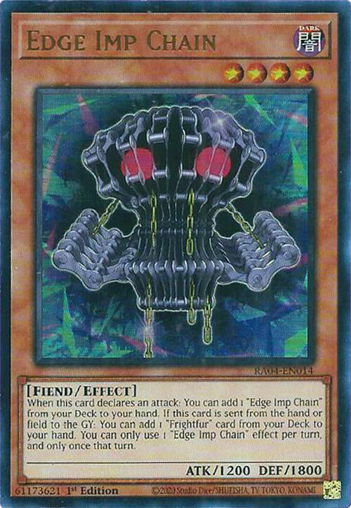 Edge Imp Chain [RA04-EN014] Ultra Rare | Enigma On Main