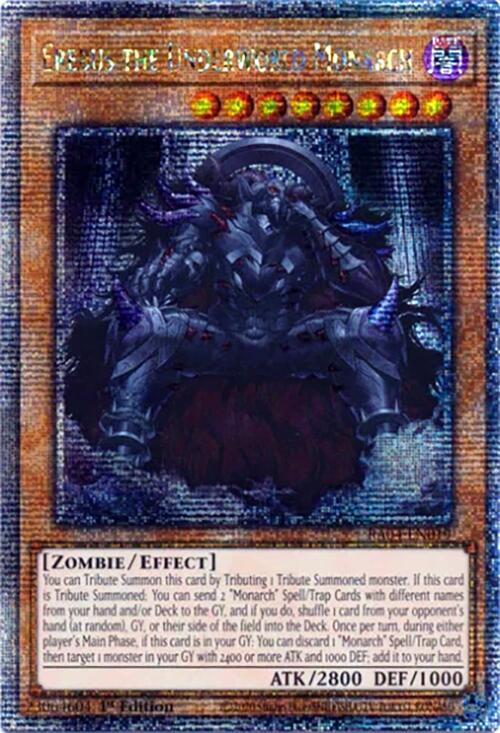 Erebus the Underworld Monarch [RA04-EN019] Quarter Century Secret Rare | Enigma On Main
