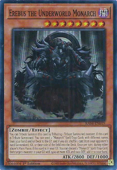 Erebus the Underworld Monarch [RA04-EN019] Super Rare | Enigma On Main