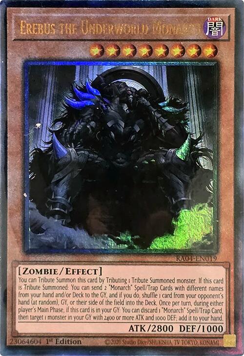 Erebus the Underworld Monarch [RA04-EN019] Prismatic Ultimate Rare | Enigma On Main