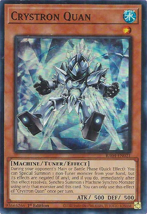 Crystron Quan [RA04-EN021] Super Rare | Enigma On Main