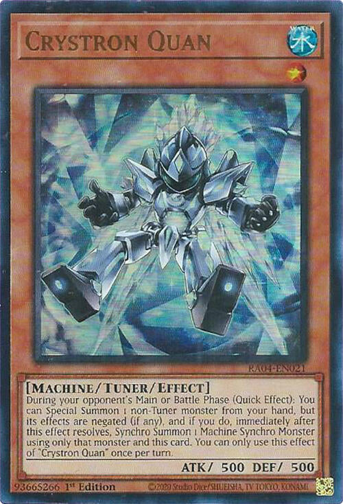 Crystron Quan [RA04-EN021] Ultra Rare | Enigma On Main