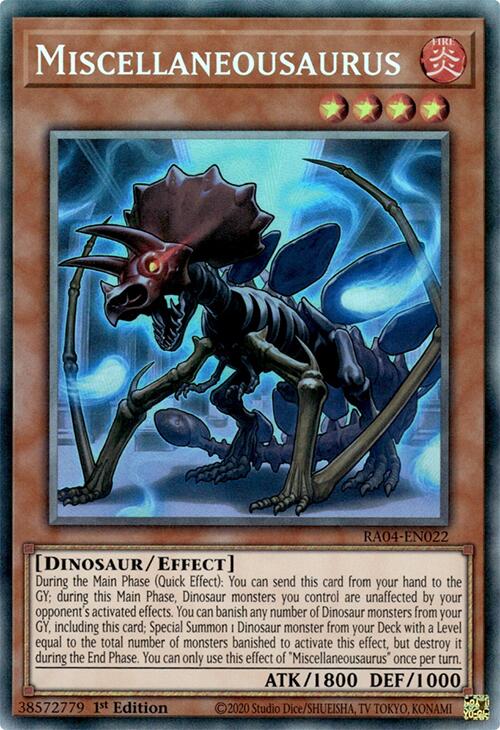 Miscellaneousaurus [RA04-EN022] Prismatic Collector's Rare | Enigma On Main