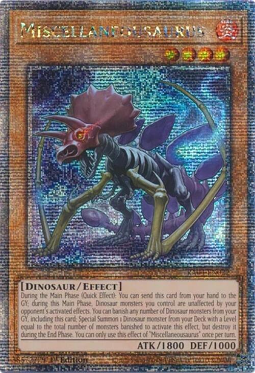 Miscellaneousaurus [RA04-EN022] Quarter Century Secret Rare | Enigma On Main