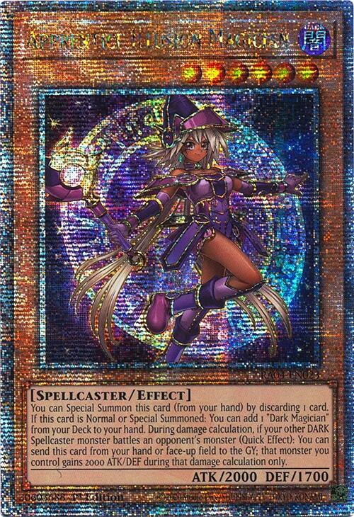 Apprentice Illusion Magician [RA04-EN023] Quarter Century Secret Rare | Enigma On Main