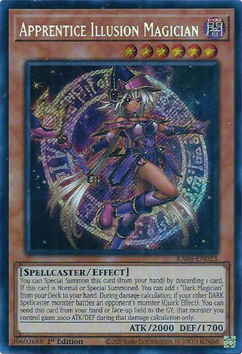 Apprentice Illusion Magician [RA04-EN023] Secret Rare | Enigma On Main