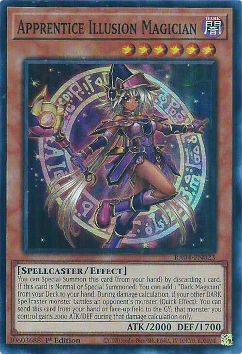 Apprentice Illusion Magician [RA04-EN023] Super Rare | Enigma On Main