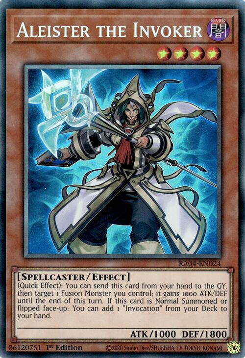 Aleister the Invoker (Alternate Art) [RA04-EN024] Prismatic Collector's Rare | Enigma On Main