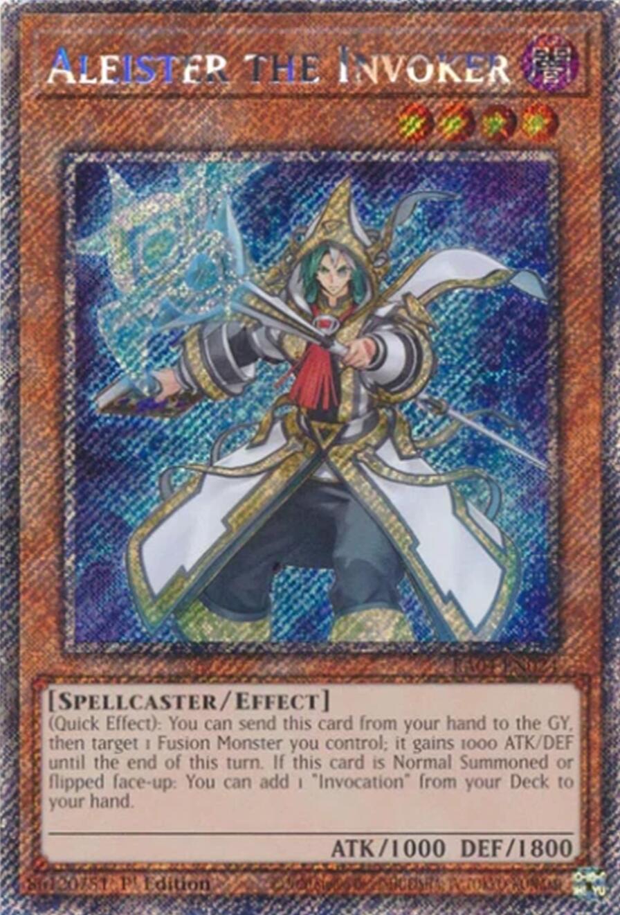 Aleister the Invoker (Alternate Art) [RA04-EN024] Platinum Secret Rare | Enigma On Main