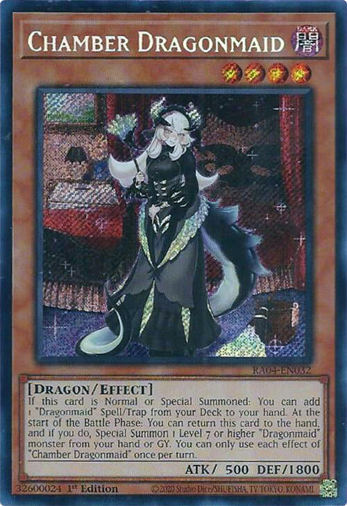 Chamber Dragonmaid [RA04-EN032] Secret Rare | Enigma On Main