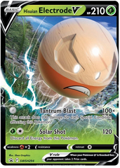 Hisuian Electrode V (SWSH294) (Jumbo Card) [Sword & Shield: Black Star Promos] | Enigma On Main