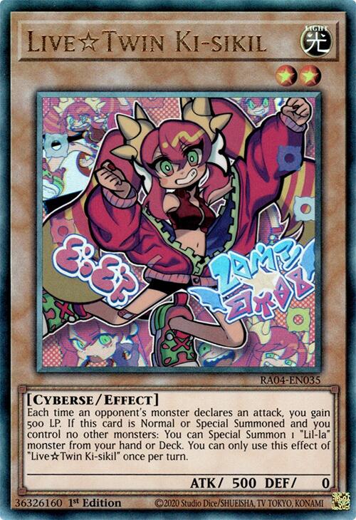 LiveTwin Ki-sikil [RA04-EN035] Prismatic Ultimate Rare | Enigma On Main