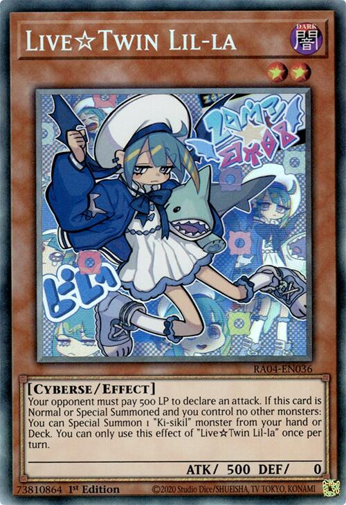 LiveTwin Lil-la [RA04-EN036] Prismatic Collector's Rare | Enigma On Main