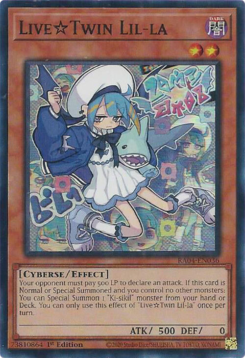 LiveTwin Lil-la [RA04-EN036] Super Rare | Enigma On Main