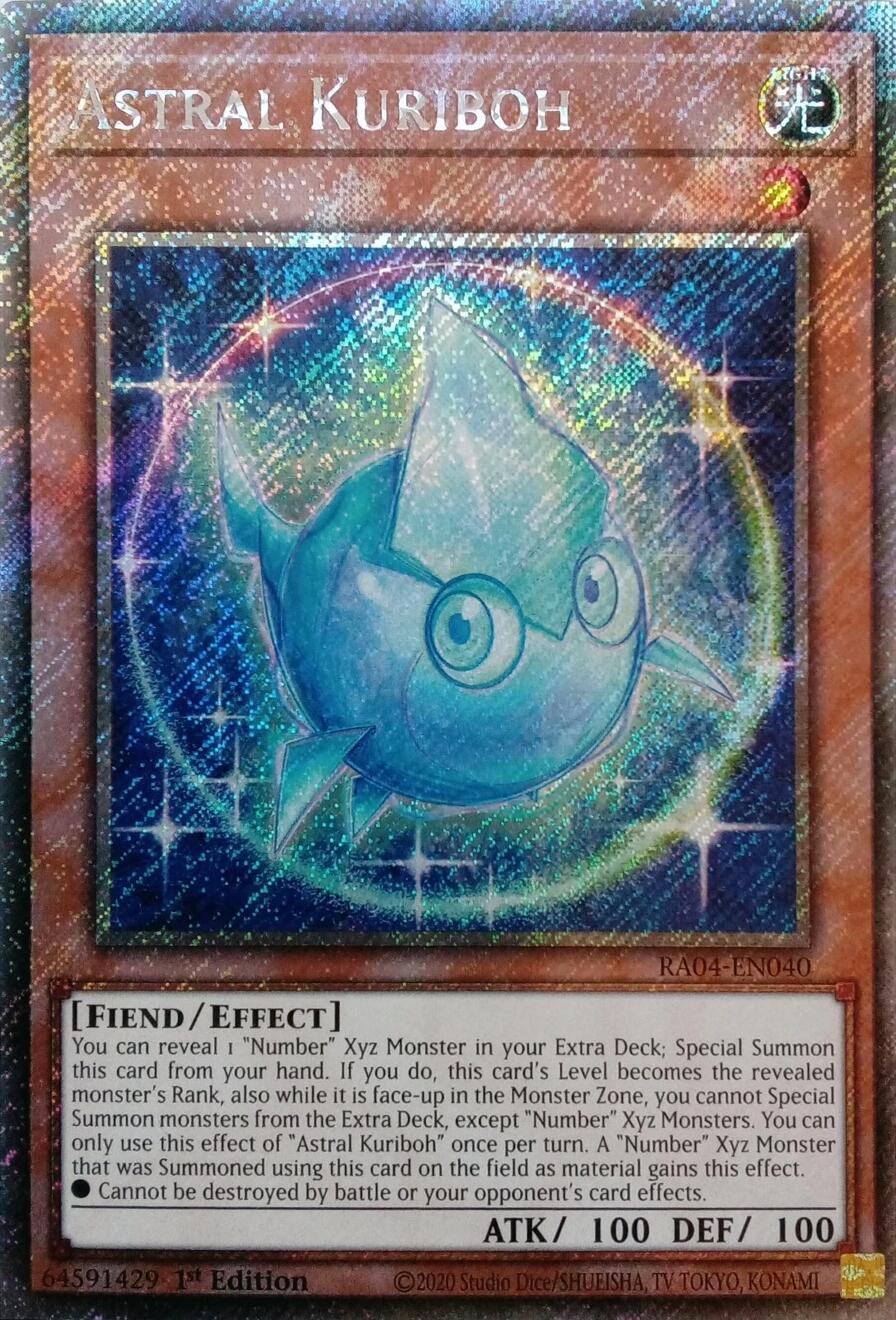 Astral Kuriboh [RA04-EN040] Platinum Secret Rare | Enigma On Main