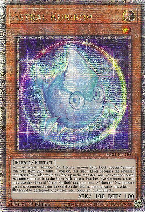 Astral Kuriboh [RA04-EN040] Quarter Century Secret Rare | Enigma On Main