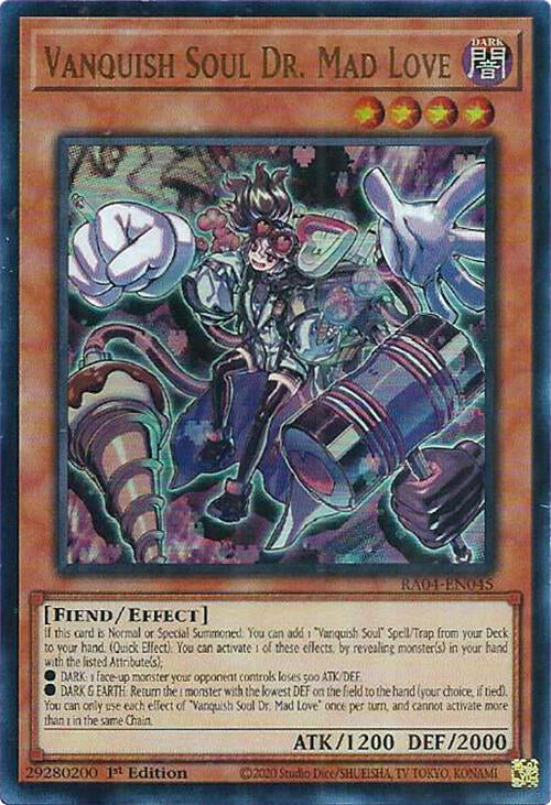 Vanquish Soul Dr. Mad Love [RA04-EN045] Ultra Rare | Enigma On Main