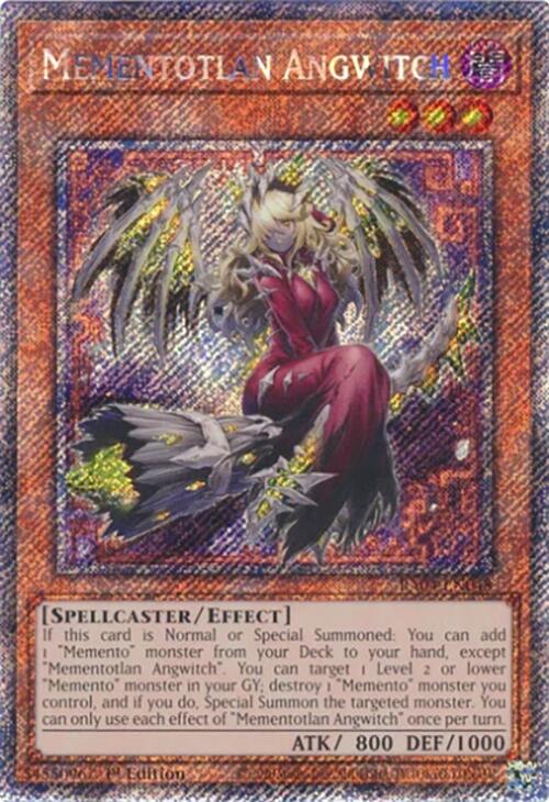 Mementotlan Angwitch [RA04-EN048] Platinum Secret Rare | Enigma On Main