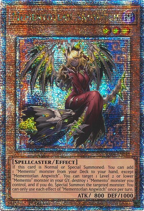 Mementotlan Angwitch [RA04-EN048] Quarter Century Secret Rare | Enigma On Main