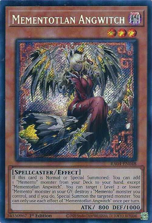 Mementotlan Angwitch [RA04-EN048] Secret Rare | Enigma On Main