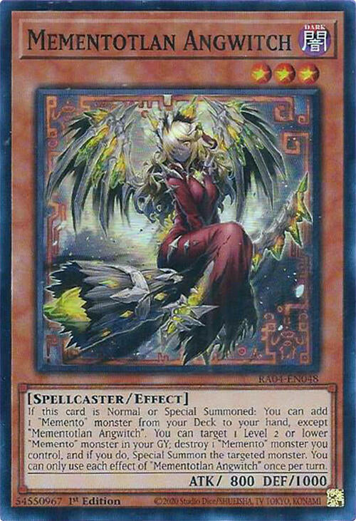 Mementotlan Angwitch [RA04-EN048] Super Rare | Enigma On Main
