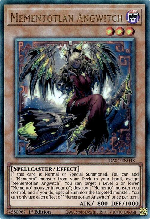 Mementotlan Angwitch [RA04-EN048] Prismatic Ultimate Rare | Enigma On Main