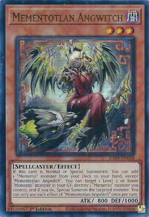 Mementotlan Angwitch [RA04-EN048] Ultra Rare | Enigma On Main