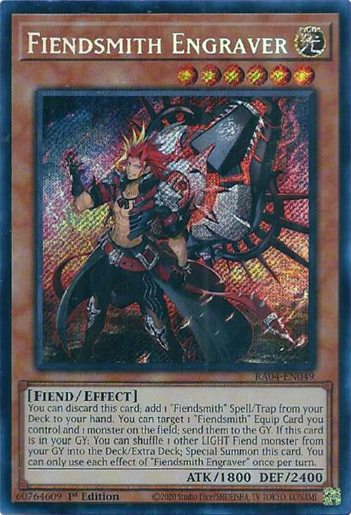 Fiendsmith Engraver [RA04-EN049] Secret Rare | Enigma On Main