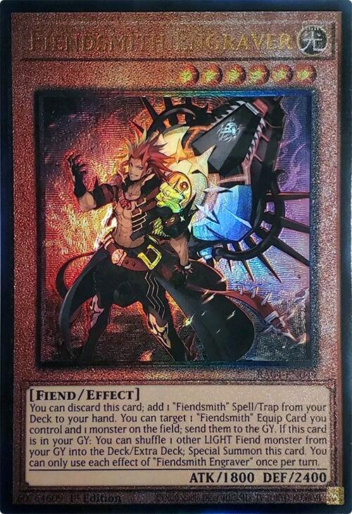 Fiendsmith Engraver [RA04-EN049] Prismatic Ultimate Rare | Enigma On Main
