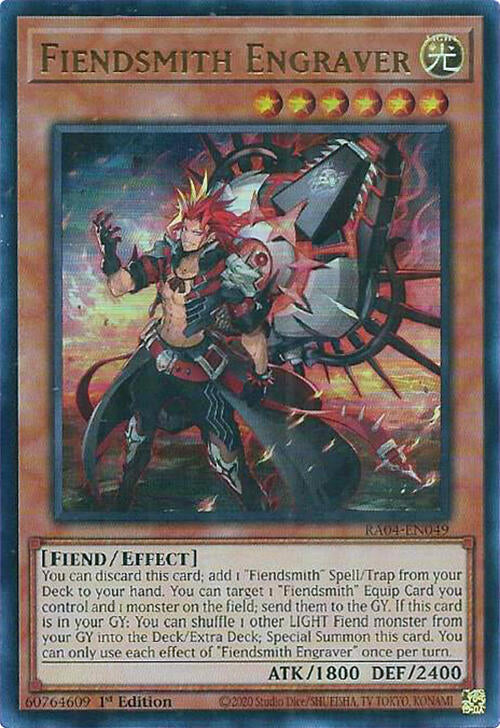 Fiendsmith Engraver [RA04-EN049] Ultra Rare | Enigma On Main