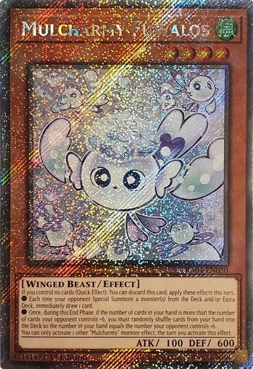 Mulcharmy Fuwalos [RA04-EN050] Platinum Secret Rare | Enigma On Main