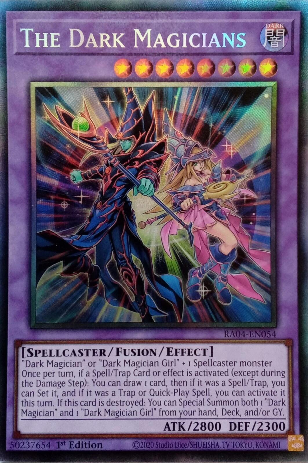 The Dark Magicians [RA04-EN054] Prismatic Collector's Rare | Enigma On Main