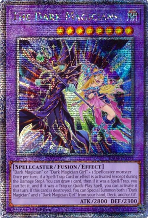 The Dark Magicians [RA04-EN054] Quarter Century Secret Rare | Enigma On Main