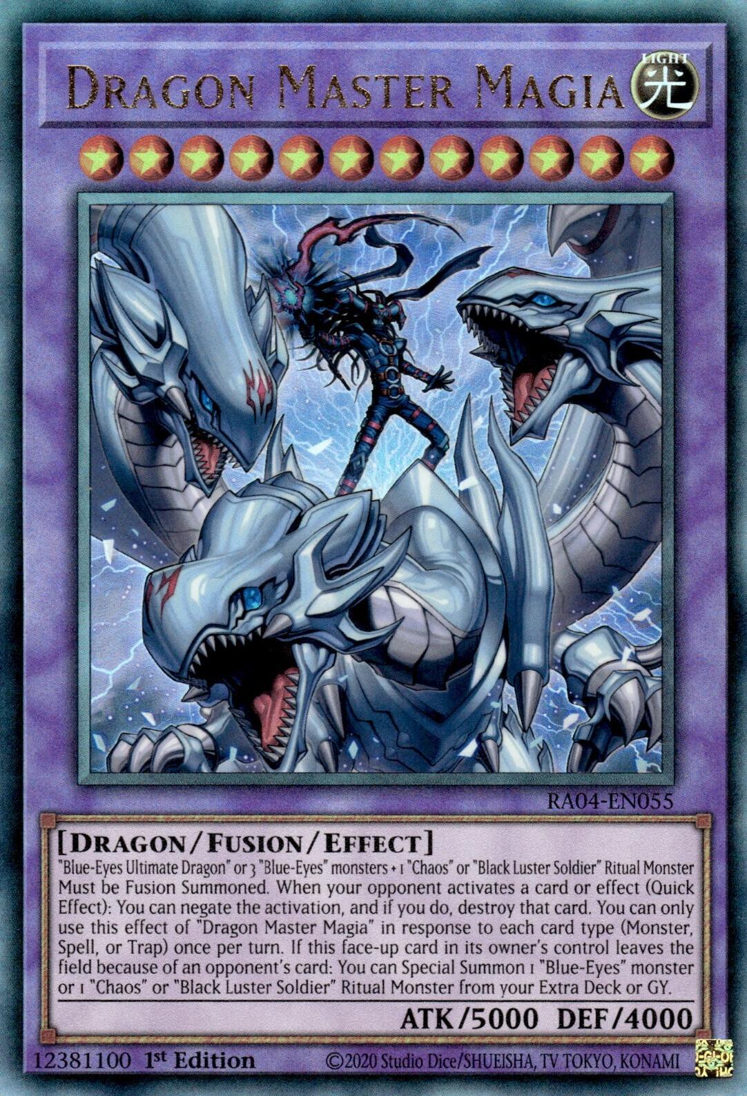 Dragon Master Magia [RA04-EN055] Prismatic Ultimate Rare | Enigma On Main