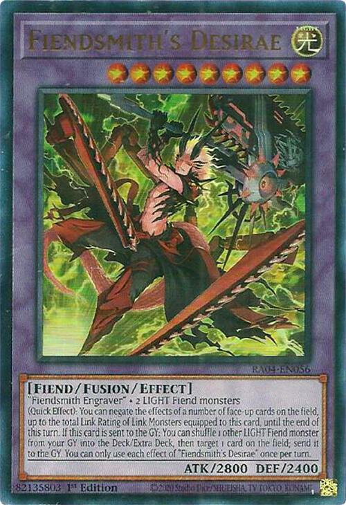 Fiendsmith's Desirae [RA04-EN056] Ultra Rare | Enigma On Main
