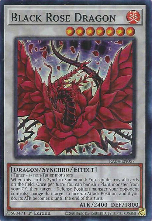 Black Rose Dragon [RA04-EN057] Super Rare | Enigma On Main