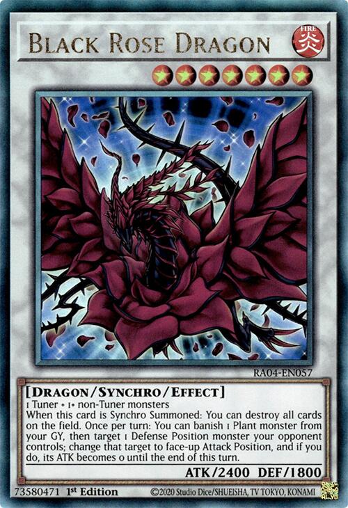 Black Rose Dragon [RA04-EN057] Prismatic Ultimate Rare | Enigma On Main